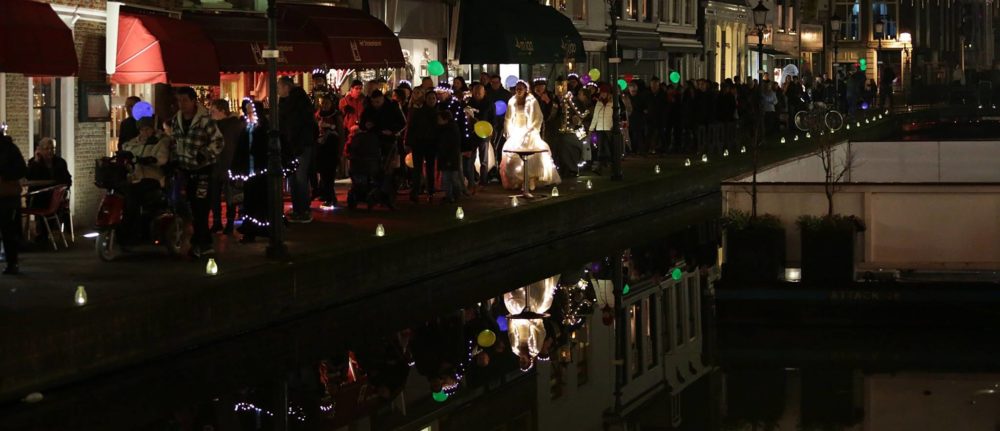 Kerstlichtjes wandeling door het Stadshart